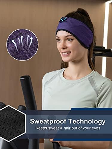 Ultimate Bluetooth Sleep Headphones Headband for Side Sleepers – Premium Wireless Music Mask with HD Sound for Travelers, Yogis, and Meditation Lovers – Unleash Effortless Comfort and Serenity with Cutting-Edge Connectivity and Relaxing Audio Experience