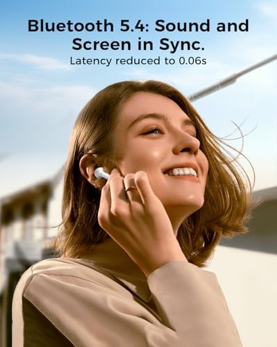 Revolutionary Bluetooth 5.4 Wireless Earbuds – Immersive Surround Sound with 48-Hour Playtime, IPX7 Waterproof for Ultimate Sports Performance, Tap-Control for Effortless Use, LED Display Charging Case – Perfectly Compatible with i Phone & Android Devices