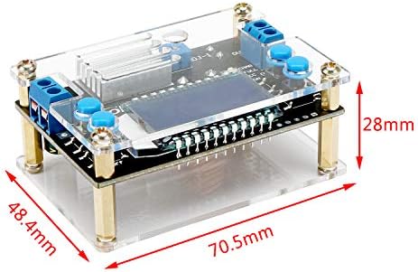 DROK Ultra-Adjustable DC Buck Converter – Precision Power Supply with 1.2 V-32 V Output and 12 A Capacity, Ideal for Solar Energy Systems, RV Applications, and Golf Cart Energy Management – LCD Display for Real-Time Voltage Monitoring and Dual Mode Operation