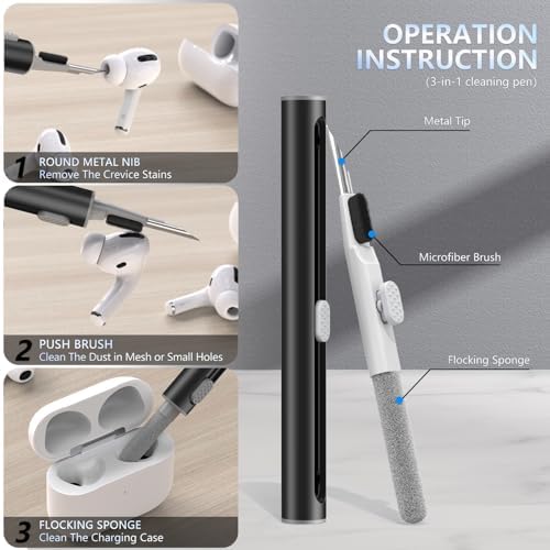 Revolutionize Your Air Pods Pro Listening Experience with Premium Memory Foam & Silicone Replacement Ear Tips – Superior Noise Isolation & Dust Defense, USB-C-Compatible, Tailored Fit in 3 Sizes (Small/Medium/Large) for Ultimate Comfort and Enhanced Sound Quality