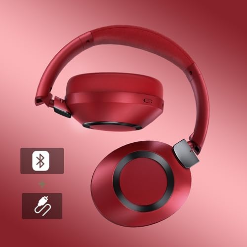 Unleash Extraordinary Sound with 100-Hour Playtime Active Noise Cancelling Bluetooth Headphones – Comfortable Over-Ear Design with Rich Deep Bass, Built-In Mic for Crystal Clear Calls, Swift Charging for On-the-Go Lifestyle, Perfect for Travel and Music Enthusiasts