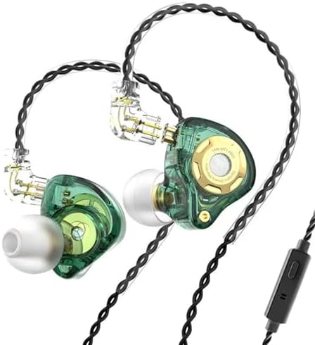 Revolutionize Your Sound with TRN MT1 PRO Wired Earbuds – Advanced In-Ear Monitors Featuring 10 mm Dual Magnetic Drivers for Exceptional Bass and Crystal Clarity, Superior Noise Cancellation for an Immersive Audio Experience, Ergonomically Designed for Ultimate Comfort During Prolonged Use, and Versatile 3.5 mm Jack for Effortless Compatibility Across Devices – Perfect for Audiophiles, Musicians, and Everyday Listeners Seeking Unparalleled Sound Quality and Durability