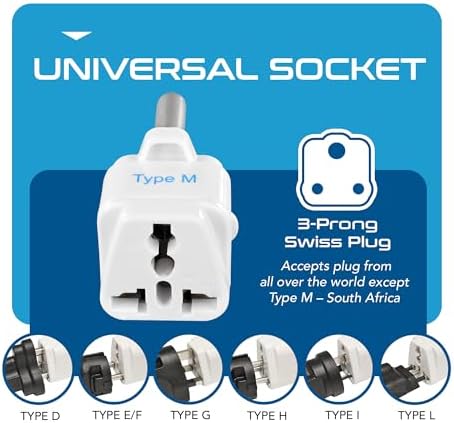 Ultimate Compact Travel Power Adapter for UK & Ireland – Dual USB & USB-C Fast Charger with 3.1 A Output – Type G Plug Converter for Seamless Global Connectivity in Hong Kong, England, Dubai, and Saudi Arabia – Safe, Efficient Design for Smart Travelers