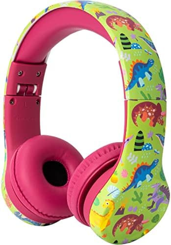 Snug Play+ Kids Headphones in Blue Camo – Safe 93 d B Volume Limiting for Hearing Protection – Lightweight Foldable Design Perfect for Travel – Durable Tangle-Free Cord for Active Play – Stylish Audio Solution for Tablets, Smartphones, and School Use