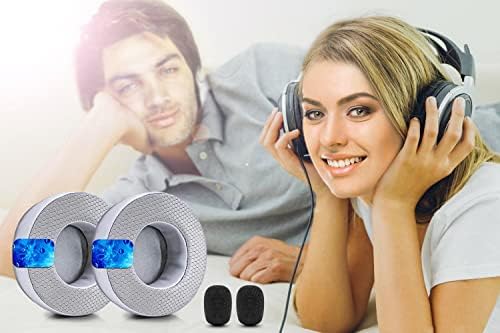 Upgrade Your Audio Experience with Virtuoso XT Cooling Gel Earpads – Premium Replacement for Virtuoso RGB Wireless SE Headset, Enhanced Comfort with Hybrid Fabric & Thick Cooling Gel (Black) – Perfect Fit, Easy Installation, Unmatched Breathability and Support