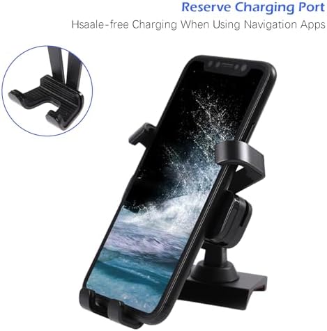Magnetic Suction Car Phone Mount for Tacoma 2016-2022 – Hands-Free Dashboard & Vent Holder with Retractable Stand for Ultimate Accessibility and Safety in Black – Perfect Fit for Navigation and Calls