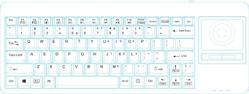 Transform Your Workspace with the Perixx PERIBOARD-515 H Wired USB Keyboard Featuring Integrated Touchpad and Dual USB Hubs – Compact Efficiency for Seamless Navigation and Enhanced Productivity in Home and Office Settings