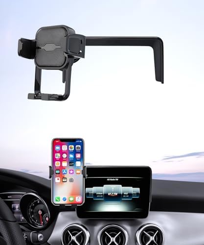 Premium 360° Rotating Phone Holder for 2015 Mercedes Benz GLA/CLA-Class – 5.8″ Screen Auto Mount for Effortless Navigation & Hands-Free Communication – Stylish and Easy-to-Install Car Accessory for Enhanced Safety and Driving Comfort
