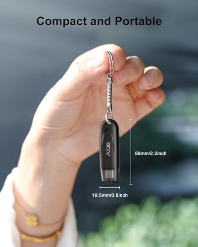 Aiibe 128 GB High-Speed USB 3.2 Type-C Flash Drive – Ultra-Slim Portable Memory Stick for Effortless Data Storage on Mac Book, Laptops, Smartphones, Tablets & i Phone 16 – Lightning-Fast 450 MB/s Transfer Speed, Ideal for Students & Professionals