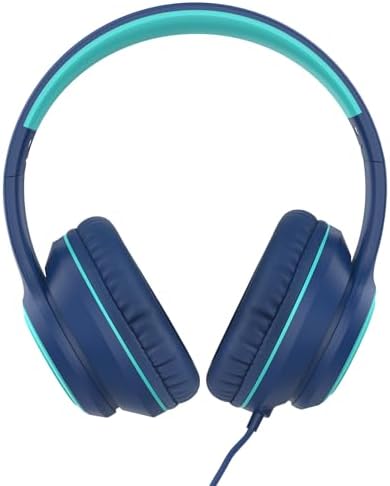 Vibrant Purple A8 Over-Ear Headphones – Lightweight, Portable Design with High-Definition Mic for Seamless Hands-Free Calls – Immerse Yourself in Hi-Fi Stereo Sound with Tangle-Free 1.5 m Cable, Perfect for Travel and Daily Use on Smartphones, Tablets, and Laptops – Unmatched Comfort for All-Day Listening