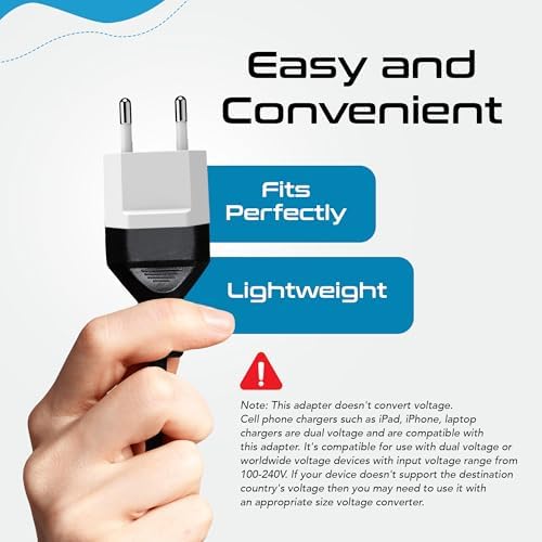 Universal Travel Power Adapter with 45 W PD Retractable USB-C Cable – Ultimate Multi-Device Charger for Global Use – Compatible with Laptops, Smartphones & Cameras – Essential Travel Accessory for US, EU & UK Adventures – Compact Design for Hassle-Free Charging