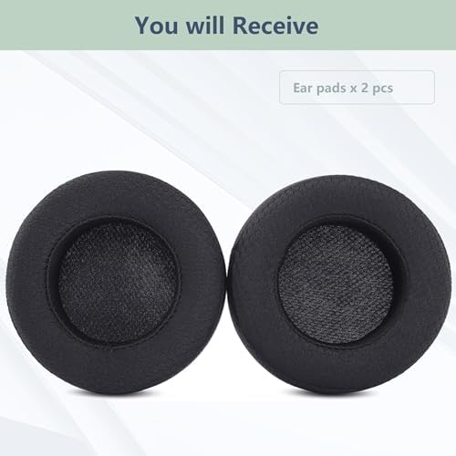 Upgrade Your Corsair Virtuoso RGB Wireless SE with Premium Breathable Earpads – High-Density Foam Cushions for Unmatched Comfort and Superior Sound Isolation – Durable, Easy-to-Install Replacement Ear Pads for Extended Gaming Sessions and Enhanced Audio Experience