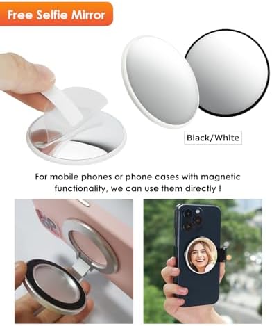 Twins Carry: Magnetic Dual-Phone Holder for iPhone & Android | Lightweight Solution for Professionals, Travelers & Gamers | Manage 2 Mobile Phones for Work, Personal Use (Black, General) – Enhanced Compatibility and Speed