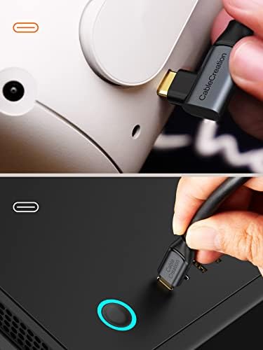 High-Speed 16 FT USB to USB C 3.1 Link Cable for Meta Quest Pro/Quest3/Quest2/Pico4 – Ultimate VR Headset Accessory for Uninterrupted Gaming and Seamless Data Transfer Up to 5 Gbps, Perfect for Tech Enthusiasts and Gamers Seeking Enhanced Mobility and Performance