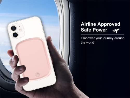 Ultra-Fast 10000 m Ah Wireless Power Bank – Portable Charger with 18 W Fast Charging & 20 W Quick Charge for i Phone 16/15/14/13/12 – Compact Battery Pack with Type C Cable for Maximum Compatibility