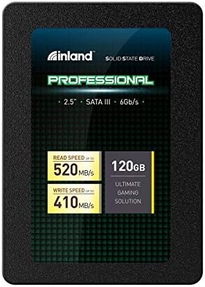 Unlock Lightning-Fast Performance with INLAND Professional 1 TB SSD – Cutting-Edge 3 D NAND SATA III 6 Gb/s 2.5″ Internal Solid State Drive for Ultimate Reliability and Versatile Compatibility