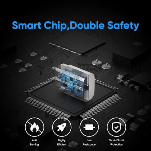 Rapid 25 W USB-C Wall Charger for Samsung Galaxy Devices – High-Speed Type-C Power Adapter with 6.6 ft Extended Charging Cable for Ultimate Flexibility and Device Compatibility – Ideal for S24 Series, S23 Ultra, S22, S21, S20, and Note Lineup