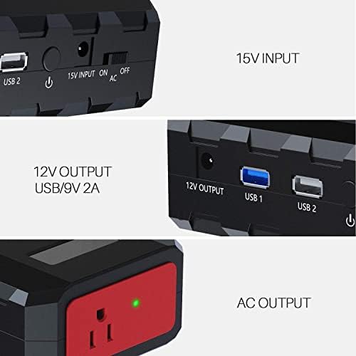 High-Capacity Sin Keu Power Bank 24000 m Ah with 110 V AC Outlet – Ultimate Portable Charger for Laptops, Smartphones, and Emergency Power Needs – Fast Charging Solution for i Phone 15 and More, Ideal for Outdoor Adventures and Home Office Use