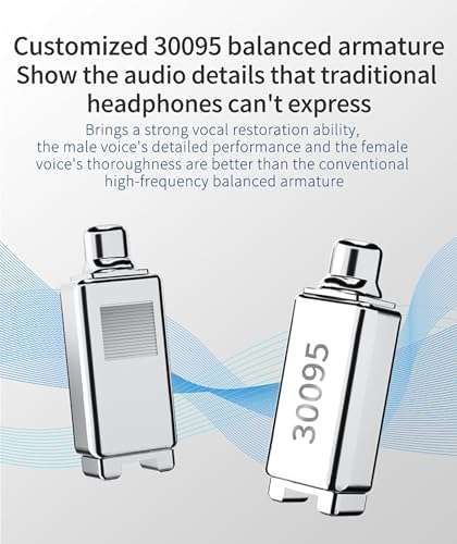 Elevate Your Sound Experience with CCA CSN Dual Driver IEM Earbuds – High-Fidelity In-Ear Monitors for Musicians | Removable C-Pin Cable, Built-in Mic, and Noise Isolation | Stylish Blue Design for Ultimate Comfort and Performance