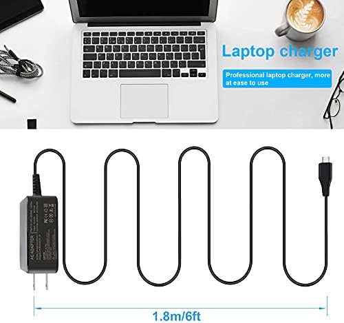 Universal 65 W USB-C Power Adapter Charger for Mac Book, Lenovo, ASUS, Dell, Acer & More – Fast Charging Compatibility for All Laptops & Smartphones – Travel-Friendly Design with Global Voltage Support – Premium Quality & 24/7 Customer Care