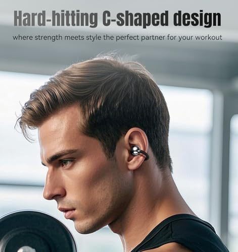 Elevate Your Audio Game with King Lucky Wireless Bluetooth 5.4 Earbuds – Stylish Clip-On Design with Advanced Noise Cancelling, 50-Hour Battery Life, and Waterproof Durability – Perfect for Active Lifestyles, Small Ears, and Glasses Wearers in Trendy Pink. Enjoy Unmatched Comfort, Seamless Connectivity, and Immersive Sound Quality Ideal for Fitness, Daily Commutes, and Casual Listening.