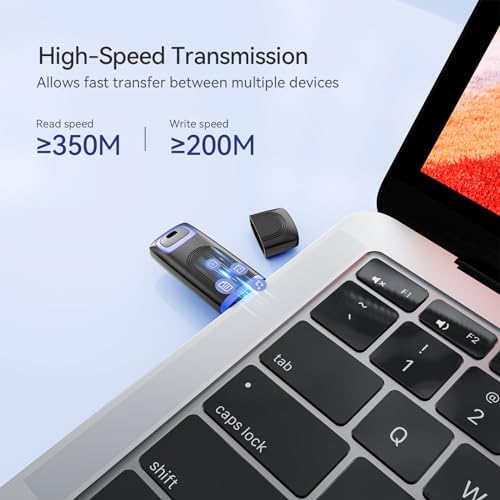 Ultra-Fast 256 GB USB 3.2 Flash Drive – Retractable High-Speed Thumb Drive with Keyring Hole for Effortless Data Storage | Perfect for Games, Photos, Music & Videos | Unmatched Compatibility & Protection