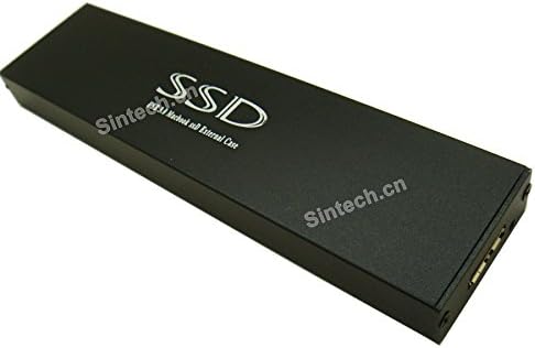 Sintech USB 3.0 External SSD Enclosure for 2012 Mac Book Air – High-Speed 5 Gbps Data Transfer, Tool-Free Setup, Lightweight Design, Ideal for Repurposing 7+17 Pin SSDs – Enhance Storage & Portability