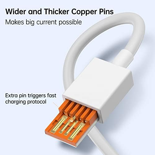 67 W Ultra-Fast Wall Charger for Xiaomi Devices – Quick Charge Adapter with 3 ft Type-C Cable for Mi 15, 14, 13, 12 Series & Redmi Models – Compact, Portable, and Highly Compatible Power Solution for Modern Lifestyles