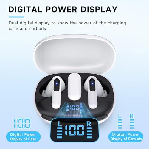 High-Performance Wireless Gaming Earbuds with Ultra-Low Latency & Advanced Noise Cancellation – 36-Hour Battery Life, Dual 2.4 GHz & Bluetooth Connectivity, LED Battery Indicator – Multi-Platform Support for PS5, Meta Quest, PC & More for Ultimate Gaming Experience