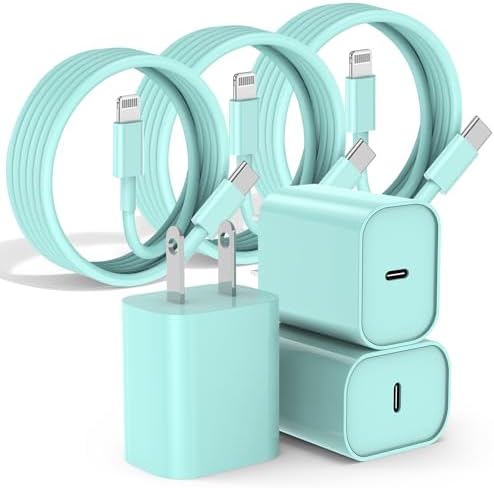 Ultra-Fast 3 FT USB-C to Lightning Charger Cable for i Phone 14, 13, 12, Pro Max & More – Certified High-Speed Charging, Enhanced Durability, and Universal Compatibility for Efficient Power Delivery – Perfect for Home, Office, and Travel Use