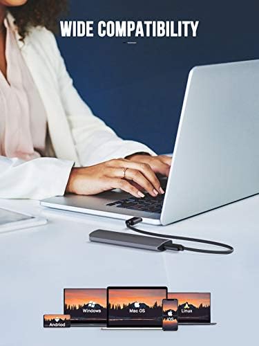 Lemorele M.2 NVMe Enclosure – Ultra-Fast USB 3.2 Gen2 SSD Adapter for PCIe M-Key Drives, Tool-Free Installation, Supports 2280/2260/2242/2230 Sizes, Ideal for Efficient Data Transfer and Enhanced Performance, Perfect for Gamers and Professionals