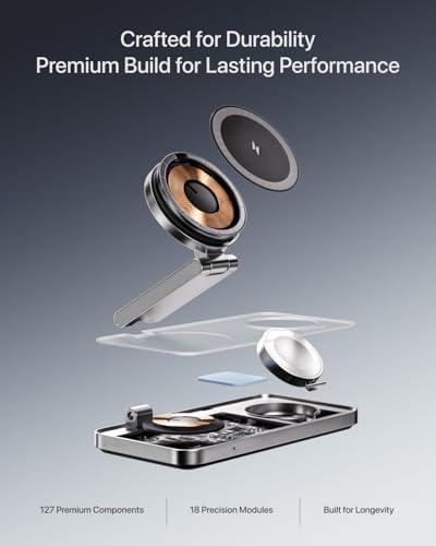 Revolutionize Your Charging Setup with the Ultimate 3-in-1 Wireless Charging Station: Qi2 Magnetic Technology for i Phone 16 Series, Apple Watch Compatibility, and Air Pods Power Hub in Sleek Black – Experience Fast, Efficient, and Tangle-Free Charging for All Your Apple Devices