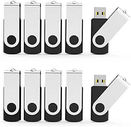High-Speed Aiibe 64 GB USB Flash Drive 10-Pack | Reliable USB 3.0 Thumb Drives for Effortless Data Transfer | Ideal Storage Solution for Home, Office & Education | Versatile Memory Stick Set with Enhanced Compatibility