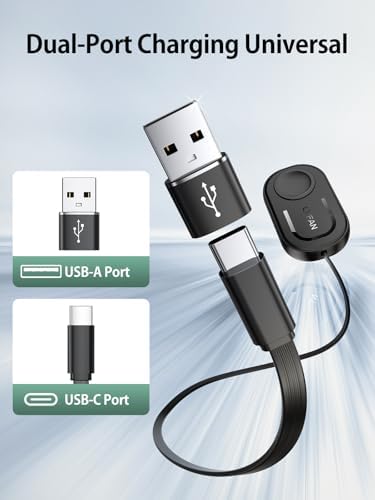 Revolutionary Magnetic Fast Charging Cable for Apple Watch Series 10 & 9 – LVFAN Premium Retractable Wireless Charger with USB C & A Compatibility – The Essential Travel Companion for Swift Powering of All Apple Watch Models Including Ultra 2, 8, 7, 6, 5, 4 & SE – Transform Your Mobile Charging Routine with Effortless Magnetic Attachments and Compact Design