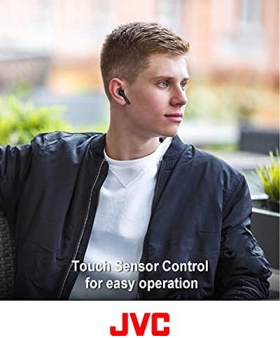 JVC Marshmallow+ True Wireless Earbuds – Premium Sound with Low Latency & Touch Control – Bluetooth 5.0 for Instant Connectivity – Up to 30 Hours of Playtime – Sleek Black Design for Active Lifestyles – Ideal for Commuting, Fitness, and Home Enjoyment