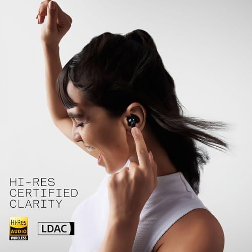 CMF Buds Pro 2 Wireless Earbuds – Superior Hi-Res LDAC Audio with 50 d B Hybrid Noise Cancellation and Ultra Bass for Dynamic Sound, Seamless Bluetooth 5.3 Connectivity, 43 Hours of Playtime with Compact Charging Case, Enhanced Six HD Microphone System for Optimal Call Clarity, Stylish Dark Grey Finish Perfect for Modern Audiophiles