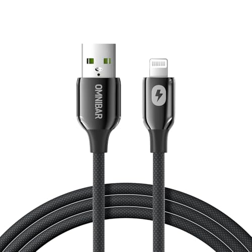 Premium 6 FT USB to Lightning Cable – MFi Certified Silicone Charger for i Phone and i Pad – Fast Charging and Enhanced Durability for i Phone 14/13/12/11 Pro/Max, i Pad Air/Mini/Pro, Air Pods, Beats X – Versatile Charging Solution for Home, Car, and Office