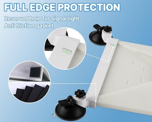 Starlink Mini Sunroof Car Window Mount – Optimized Satellite Signal Booster with 4 EVA Protective Gaskets for Enhanced Connectivity and Easy Installation – Perfect for Road Trips and Remote Locations