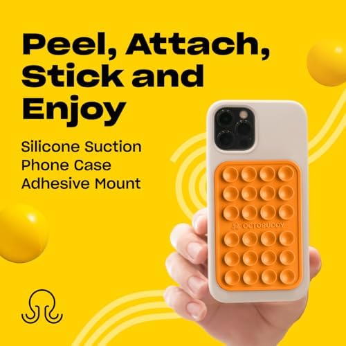 Ultimate Stability Turquoise Silicone Suction Phone Holder – Hands-Free Mount for i Phone & Android – Compact 2.6″ x 3.9″ Design – Elevate Your Selfies and Videos with Superior Grip and Versatile Functionality – Essential Content Creation Accessory for Effortless Capturing and Live Streaming