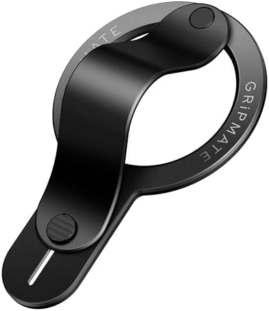 Mag Safe Magnetic Phone Grip for i Phone 12-16 – Ergonomic Detachable Ring Holder in Elegant Silver – Ultimate One-Handed Control and Security – Lightweight Loop Design for Seamless Everyday Use – Perfect Accessory for Enhanced Smartphone Experience