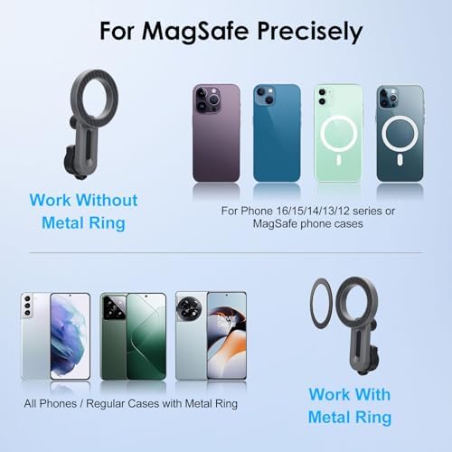 Upgrade Your Tesla Experience with the EEEKit Magnetic Phone Holder – Premium Mag Safe-Compatible Dashboard Mount for Model 3, Model Y & Cybertruck – Effortless No-Glue Installation, Unmatched Stability, and Versatile Viewing Angles – Perfect Blend of Aesthetic and Utility for Safe Navigation and Hands-Free Convenience