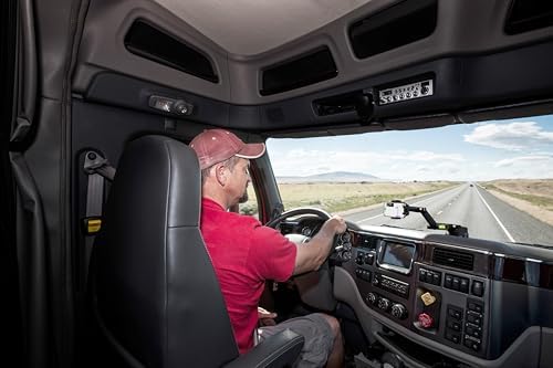 Heavy-Duty Truck Phone Mount – Super Suction Cup Holder with 16.9-Inch Adjustable Arm for i Phone & Samsung – Secure, Stable Dashboard & Window Installation for Commercial Truckers – Ultimate Navigation Companion