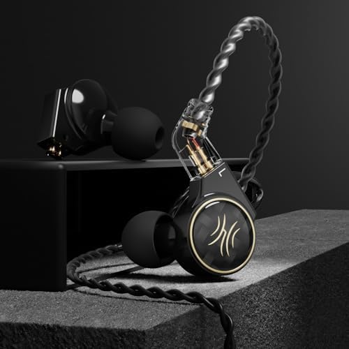 Elevate Your Audio Experience with One Odio Master 1 Hybrid Wired Earbuds – Precision Engineered In-Ear Monitors for Musicians, Gamers, and Streamers | Immerse Yourself in Professional-Grade Hi-Fi Sound with Dual-Driver Technology | Ergonomic Design for All-Day Comfort and Noise Isolation | Universal 3.5 mm Compatibility for Effortless Device Integration | Built to Endure Rigorous Daily Use, Perfect for Mixing, Gaming, and Live Streaming | Unmatched Sound Clarity and Dynamic Range Tailored for Every Audio Experience | One Odio Earphones – Your Gateway to Superior Sound Performance, Where Every Note Comes Alive