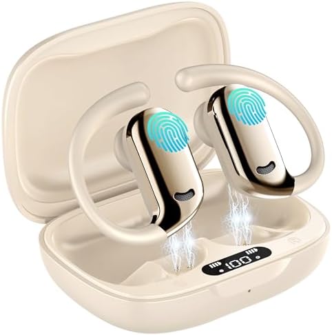 AI-Powered 144-Language Bluetooth Earbuds: Advanced Noise-Canceling Headphones for Effortless Communication in Any Setting, Ideal for i OS & Android Users, Waterproof Design for Enhanced Durability and Comfort During Travel