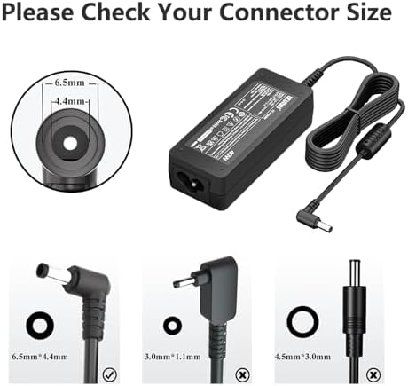 High-Performance 19 V 2.1 A AC Adapter for LG Monitors – Ultimate Replacement Charger for 19-32 Inch LED & Ultrawide Displays – Lightweight, Durable Power Supply for Enhanced Productivity in Home and Office Environments