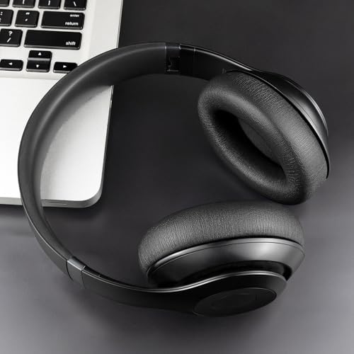 Elevate Your Audio Experience with SOULWIT Deep Brown Replacement Earpads for Beats Studio Pro Wireless Headphones – Luxurious Protein Leather Cushions with Advanced Noise Isolation Foam for Unmatched Comfort and Enhanced Sound Quality