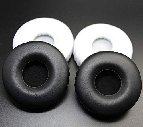 Premium Solo Wireless Earpads for Beats by Dr. Dre HD Headphones – Comfortable Replacement Cushions for Enhanced Audio Experience in Elegant White – Quick Installation and Exceptional Sound Isolation