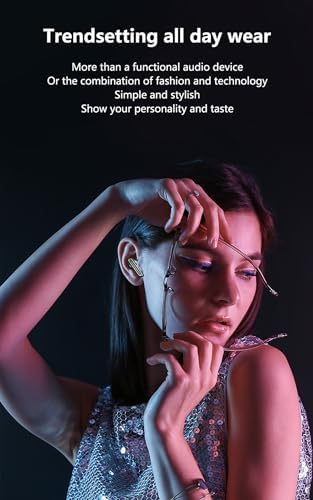 Revolutionary True Wireless Earbuds Model 45 – 2024 Bluetooth 5.3 Headphones with IP7 Waterproof Rating, Touch Control Ease, and Built-in Mic for Crystal Clear Calls – Optimal Performance for Active Lifestyles with LED Power Display