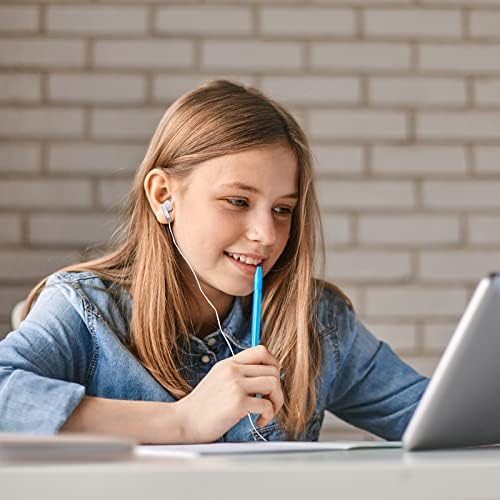 Vibrant 100 Pack Kids Wired Earbuds – Reliable Multicolor Earphones for Enhanced Classroom, Library, and Museum Learning – Lightweight, Durable Design with Superior Sound Quality for Engaging Educational Experiences