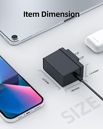 Versatile 10 W DC 5 V 2 A Multi-Tip Power Adapter – Fast Charging Solution for Bluetooth Speakers, Tablets, Cameras, and Baby Monitors – High Compatibility Charger for All Your DC 5 V Devices